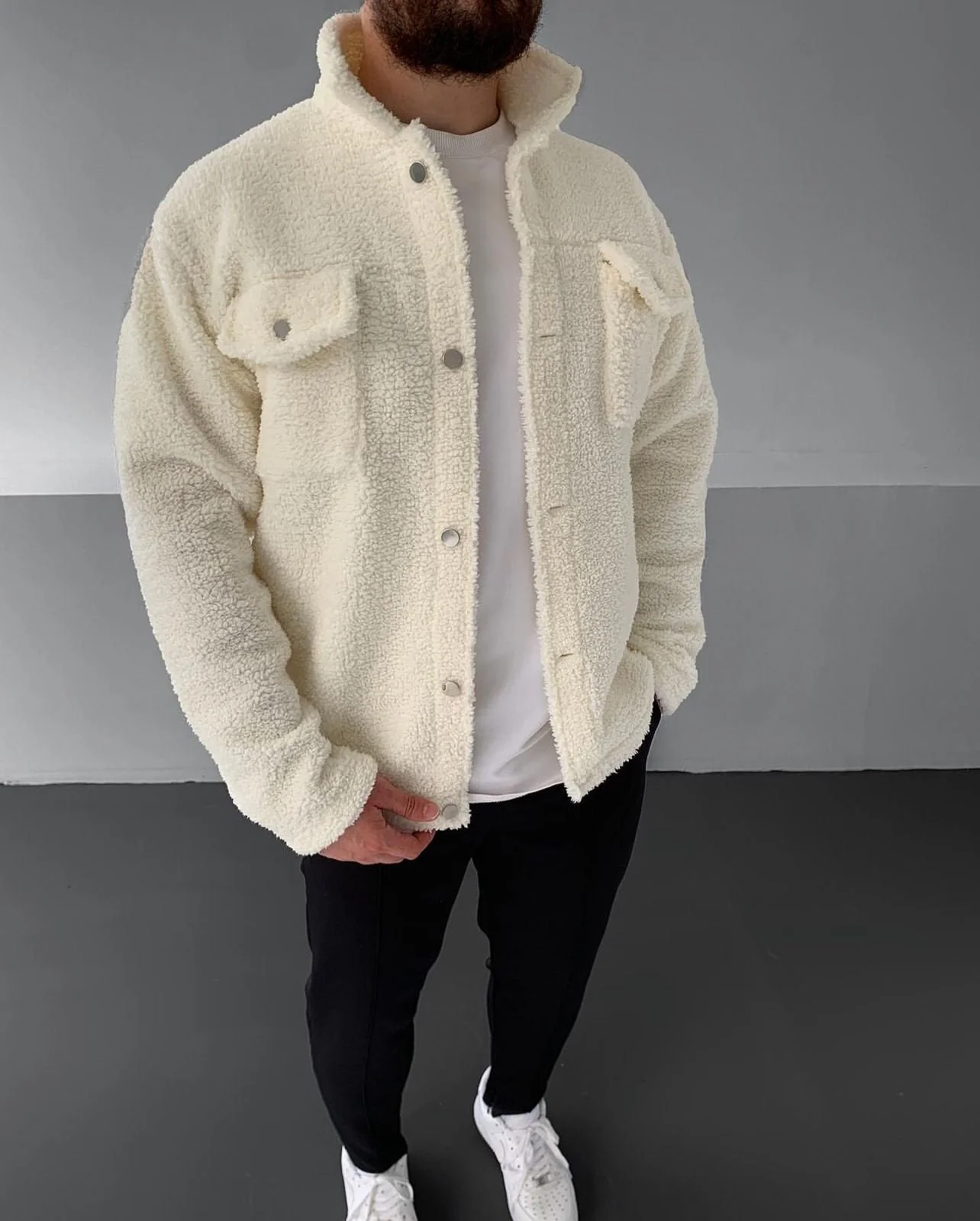 Minimal Teddy Jacket