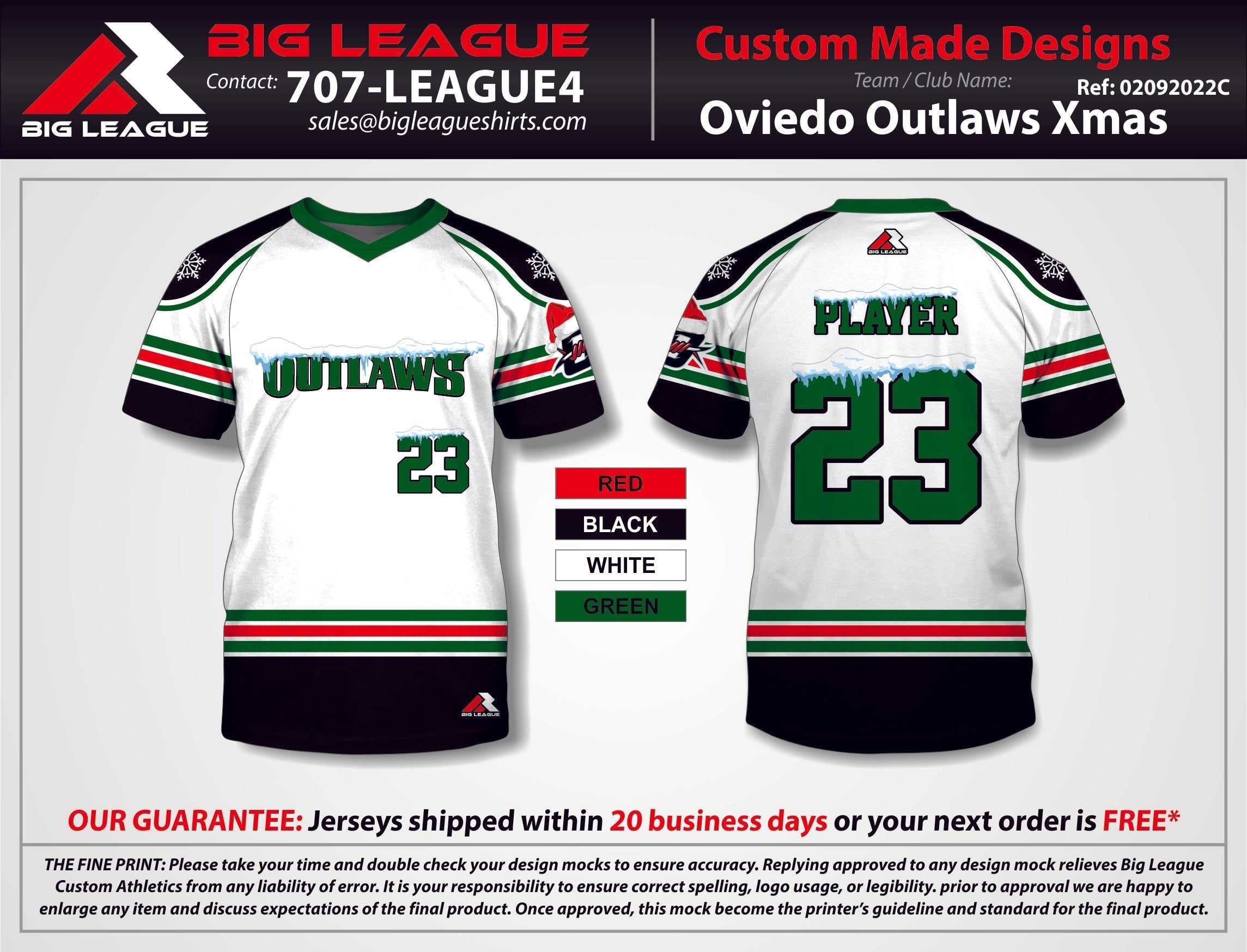 Oviedo Outlaws - Xmas - Baseball